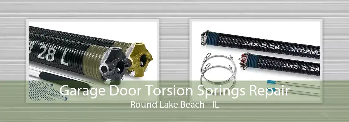 Garage Door Torsion Springs Repair Round Lake Beach - IL