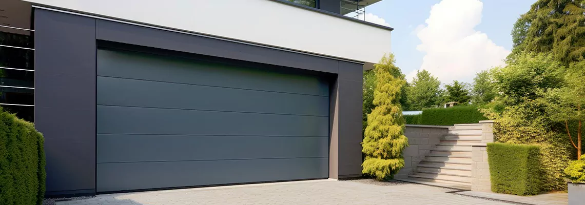 Haas Galvanized Steel Garage Door in Round Lake Beach, IL