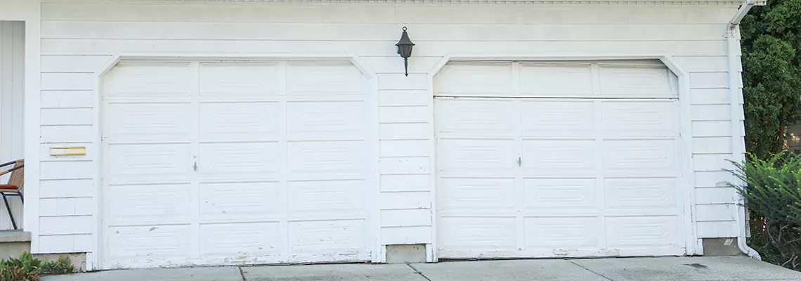 Roller Garage Door Dropped Down Replacement in Round Lake Beach, IL