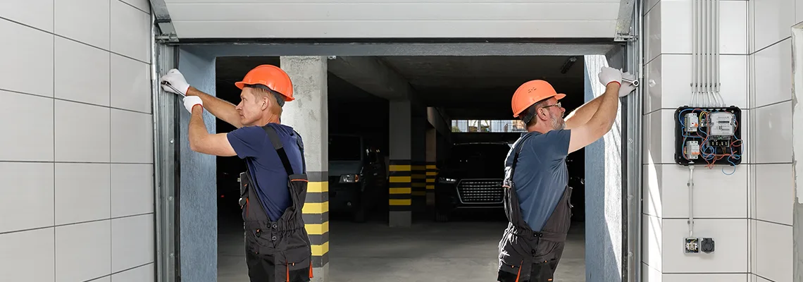 Wooden Garage Door Frame Repair in Round Lake Beach, Illinois